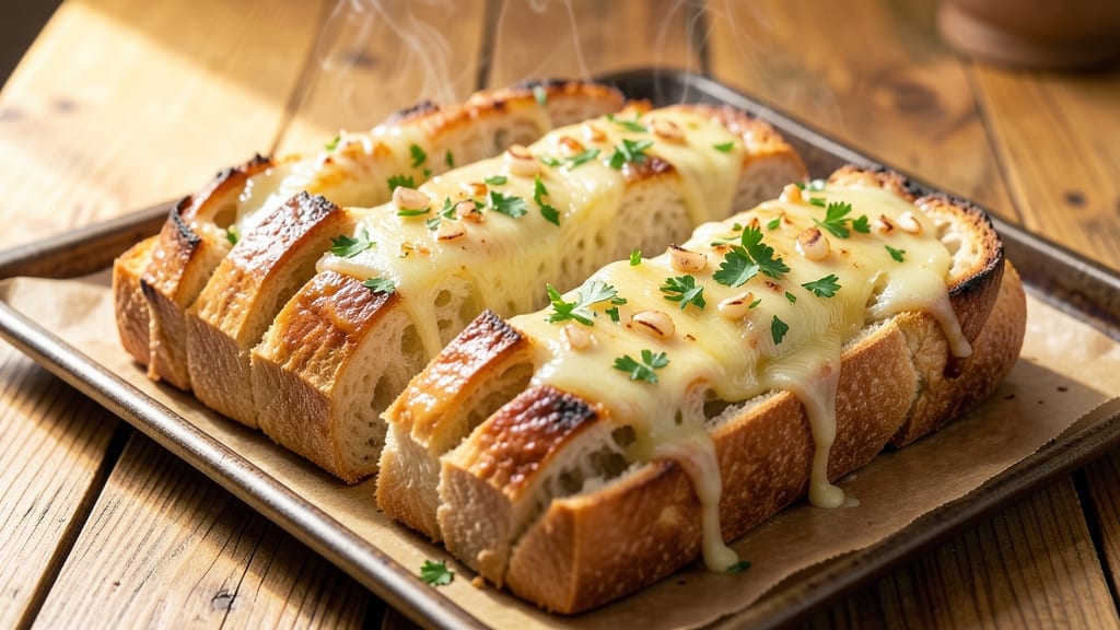 America's Test Kitchen Cheesy Garlic Bread Recipe: Buttery Crust With Pull-Apart Cheese Magic