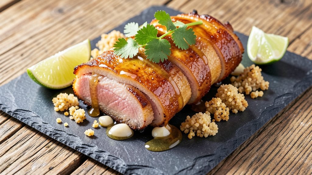 Belly Roll Recipe: Crispy Cornmeal Crust With Zesty Cilantro Lime Twist