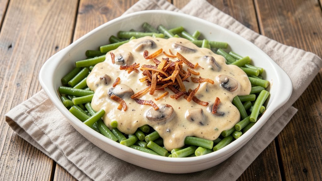 Betty Crocker's Green Bean Casserole Recipe: Crispy Top, Creamy Magic in One Dish