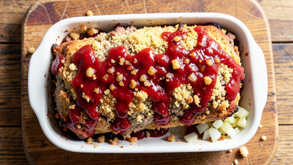 Betty Crocker Meatloaf Recipe With Onion Soup Mix: Glazed Top Crust and Savory Depth