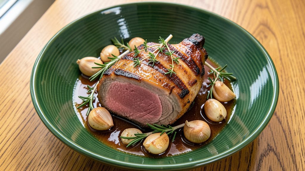 Big Green Egg Boneless Leg of Lamb Recipe: Smoky Char and Juicy Pink Centers