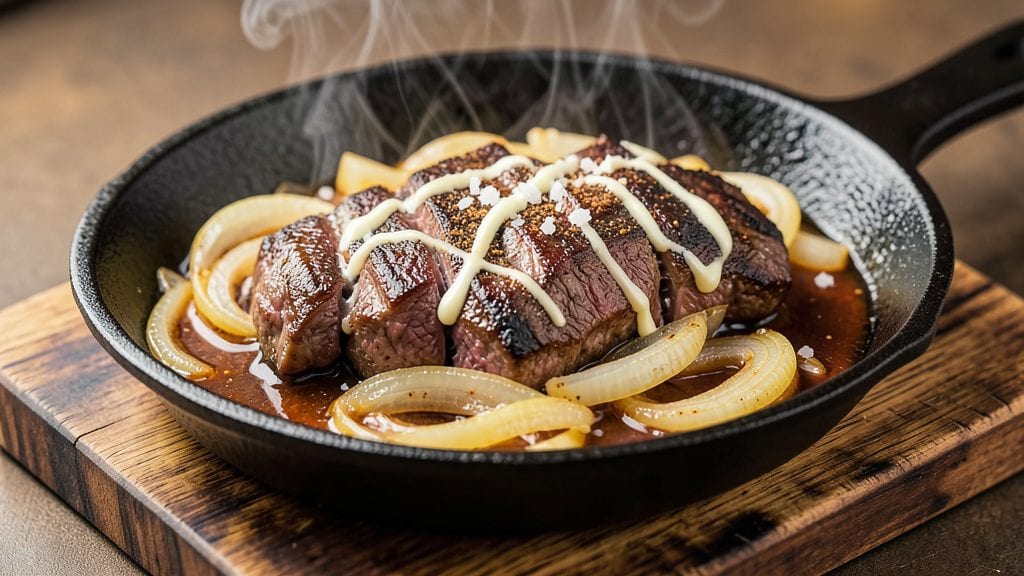 Big John Steak and Onion Copycat Recipe: Slow-Braised Onion Rings and Juicy Steak Bites