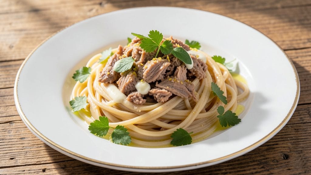 Cooked Canned Tuna Recipe: Zesty Lemon Butter Pasta in 20 Minutes