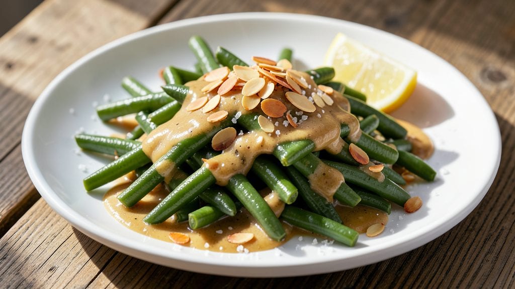 Copycat Outback Steakhouse Steamed Green Beans: Buttery Almond Crunch in 15 Minutes