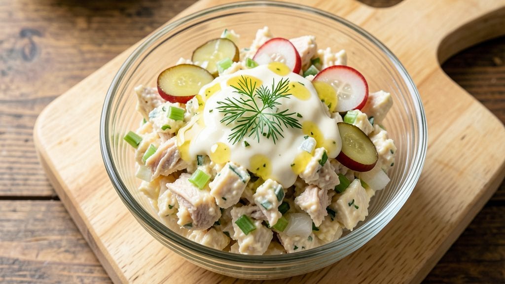 Grandma's Tuna Salad Recipe: Crunchy Celery and Lemon Zing