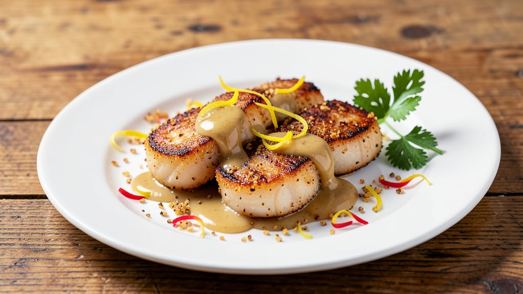 Harry's Seafood French Baked Scallops Recipe: Pantry-Ready Crispy Cornmeal Crust