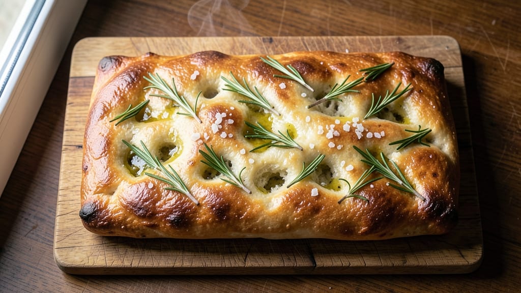 Lidia's Focaccia Bread Recipe: Olive Oil-Poofed Crust With Herbed Magic