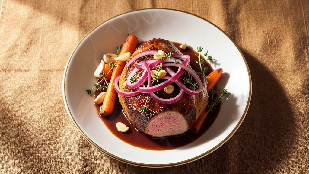 Martha Stewart's Lamb Cake Recipe: Slow-Simmered Richness With Herbed Crust