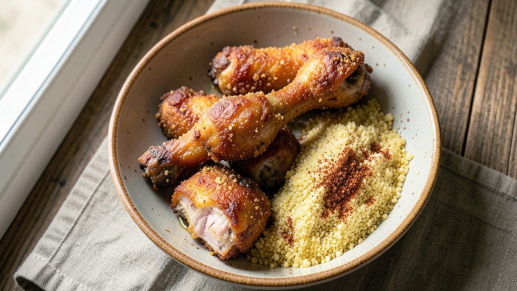 Oven Fried Drumsticks Recipe: Crispy Cornmeal Coating Without Deep Frying