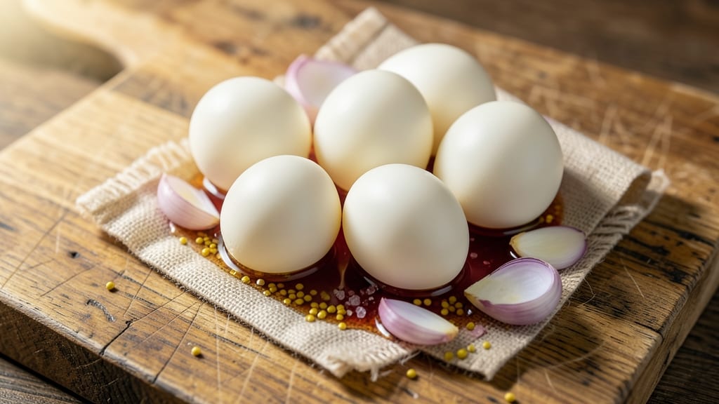 Pickled Hard-Boiled Eggs Recipe: Vinegar-Kissed Crunch in 10 Minutes