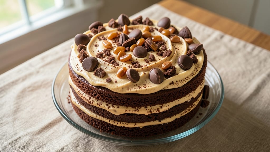 Reese's Earthquake Cake Recipe: Fudgy Layers and Crunchy Surprise