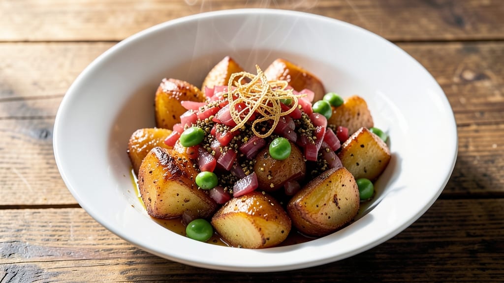 Simple Aloo Chop Recipe: Spiced Potato Pan-Fry With Crispy Edges